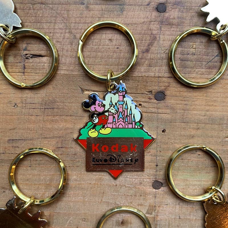 Kodak Mickey EuroDisney 1992 Keychain