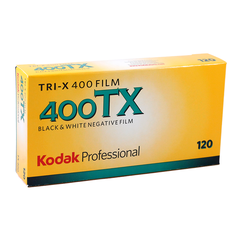 kodak tri-x 400 film pellicule argentique noir et blanc propack pack de 5 films 120