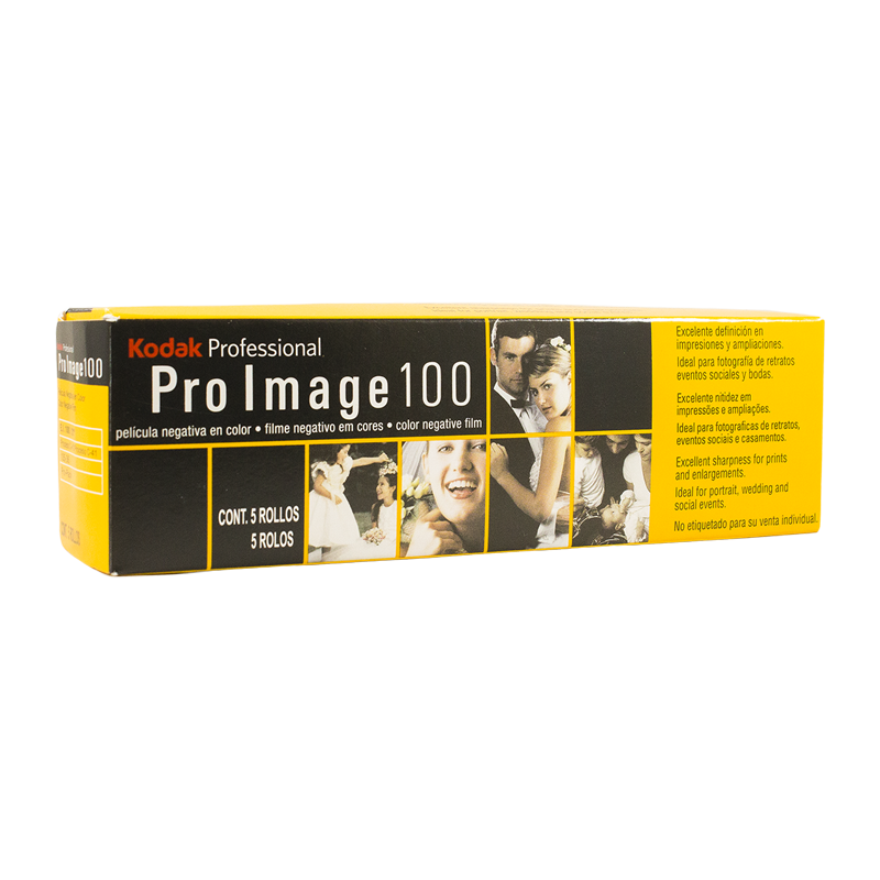 Kodak pro image couleur film 100 iso portrait 135 35mm pro pack 5