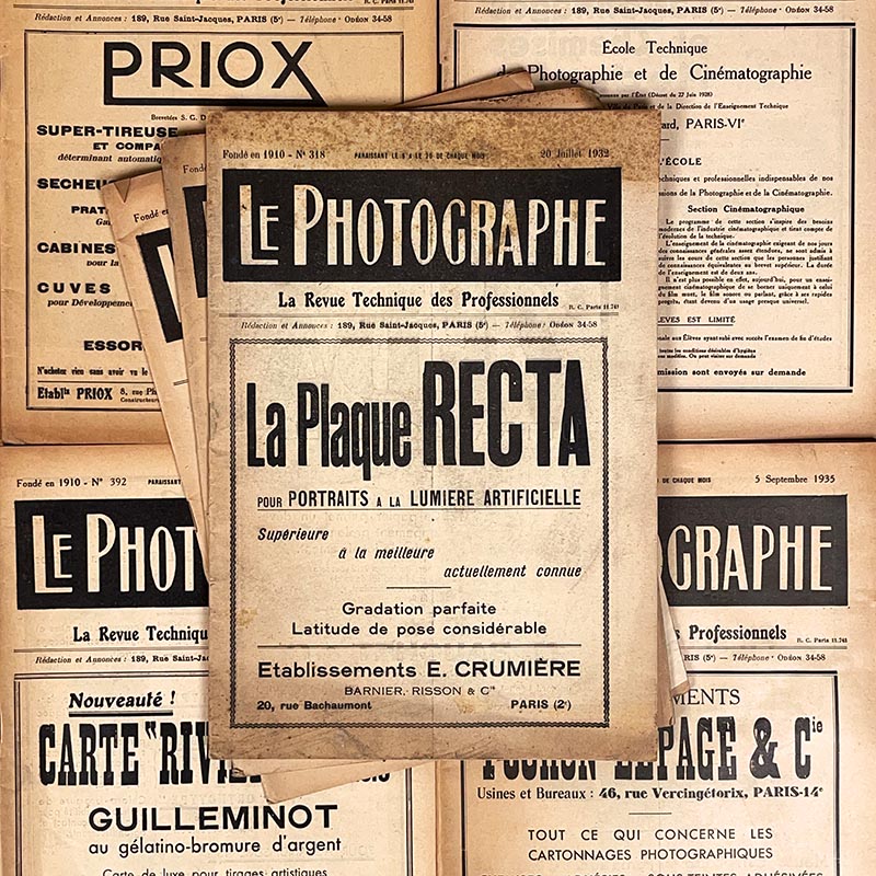 revue journal ancien vintage le photographe 1935 1937 photo ancienne