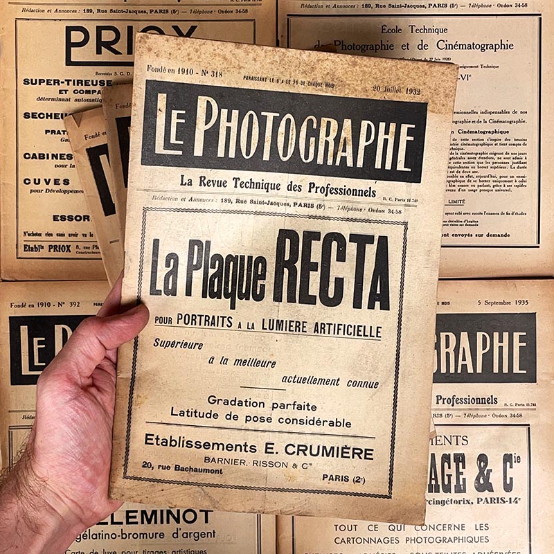 revue journal ancien vintage le photographe 1935 1937 photo ancienne
