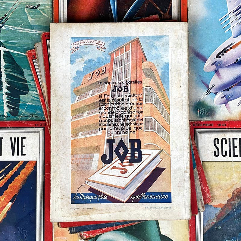 journal revue magazine science et vie scientifique ancien vintage illustration exemplaire numéro 1940 1949 années 40