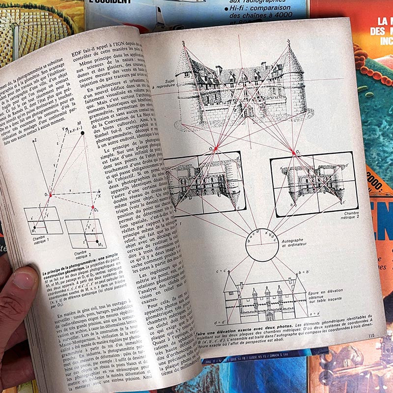 journal revue magazine science et vie scientifique ancien vintage illustration exemplaire numéro 1970 1979 années 70