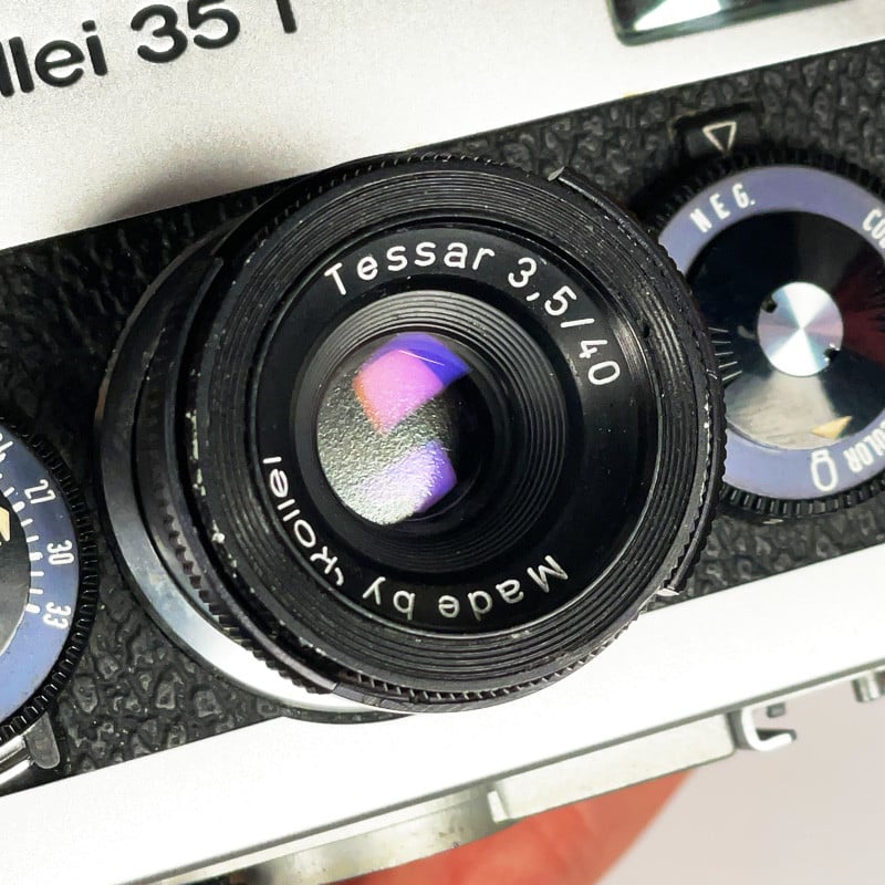 Rollei 35 T & Tessar 40mm 3.5