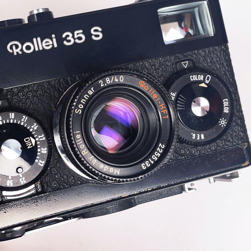 Rollei 35S Black & Sonnar 40mm 2.8