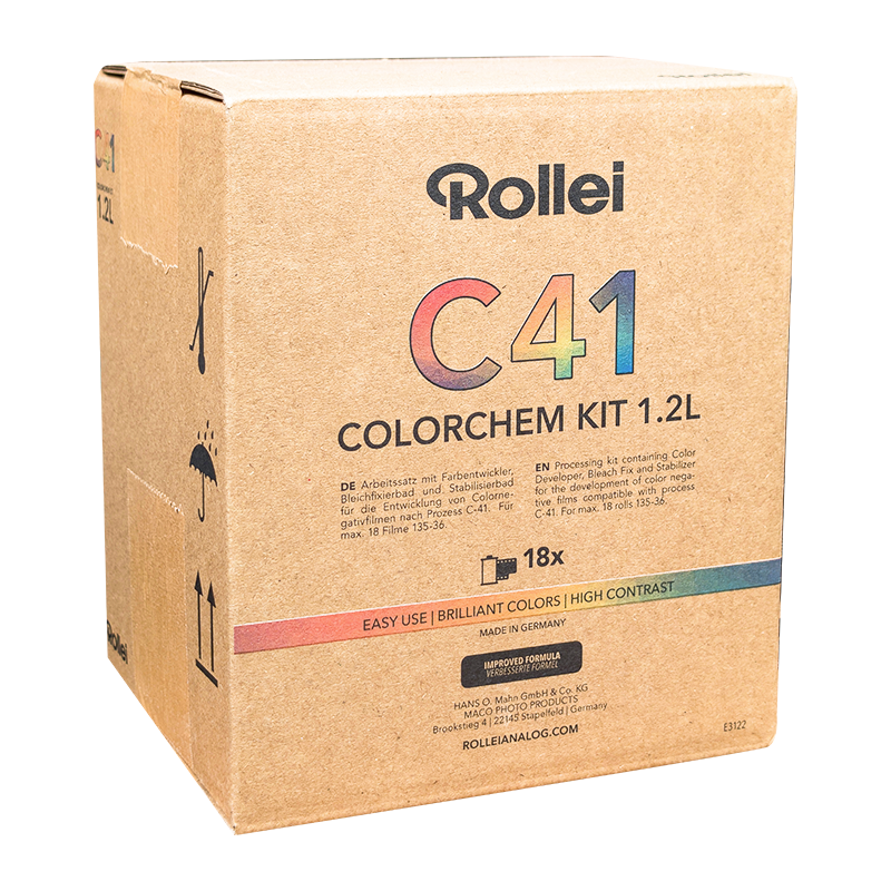 rollei kit colorchem 1.2L C-41 C41 couleur développement chimie pellicule argentique 24x36 120