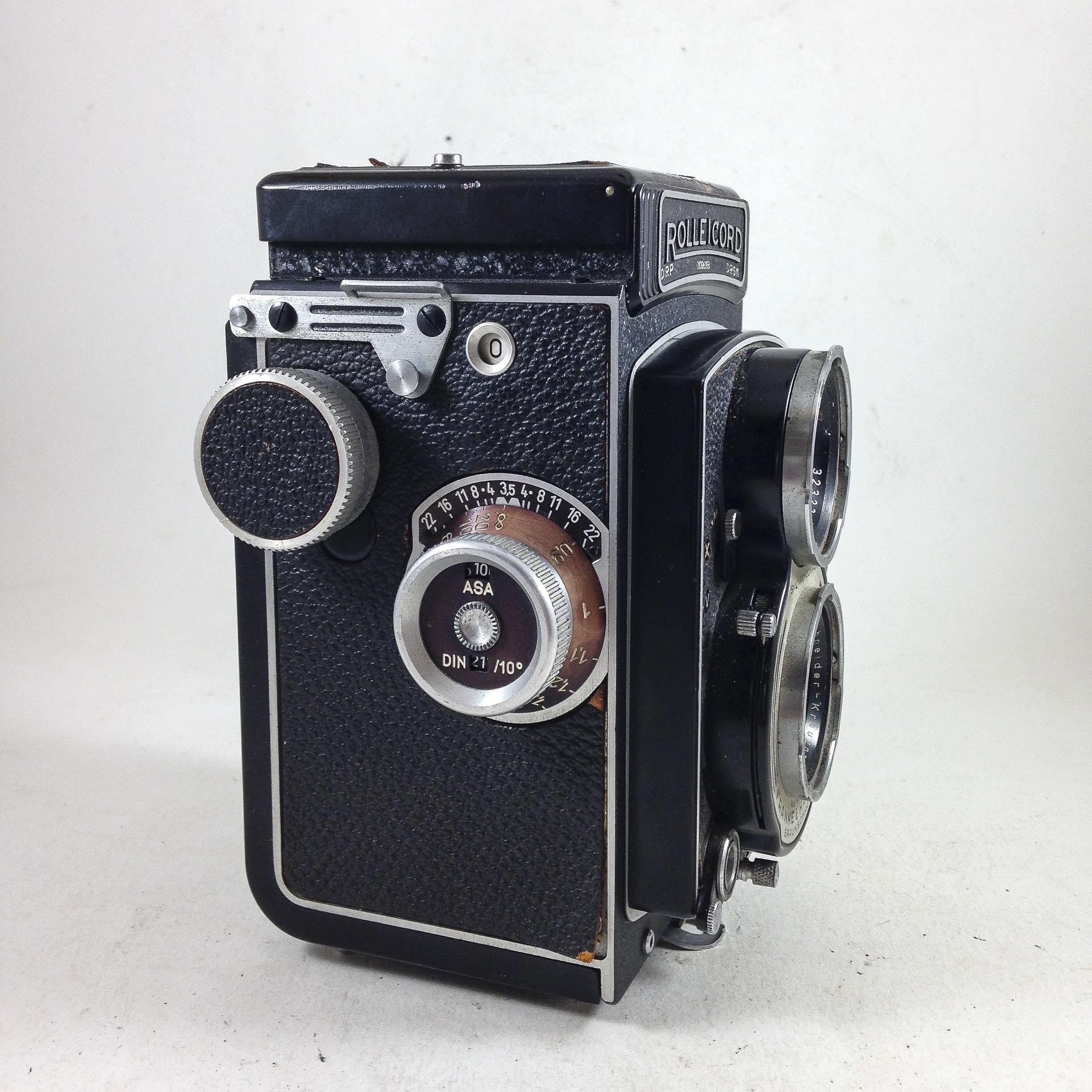 ROLLEICORD moyen format 6x6 bi-objectif factice vitrine faux boitier argentique tlr drg drgm
