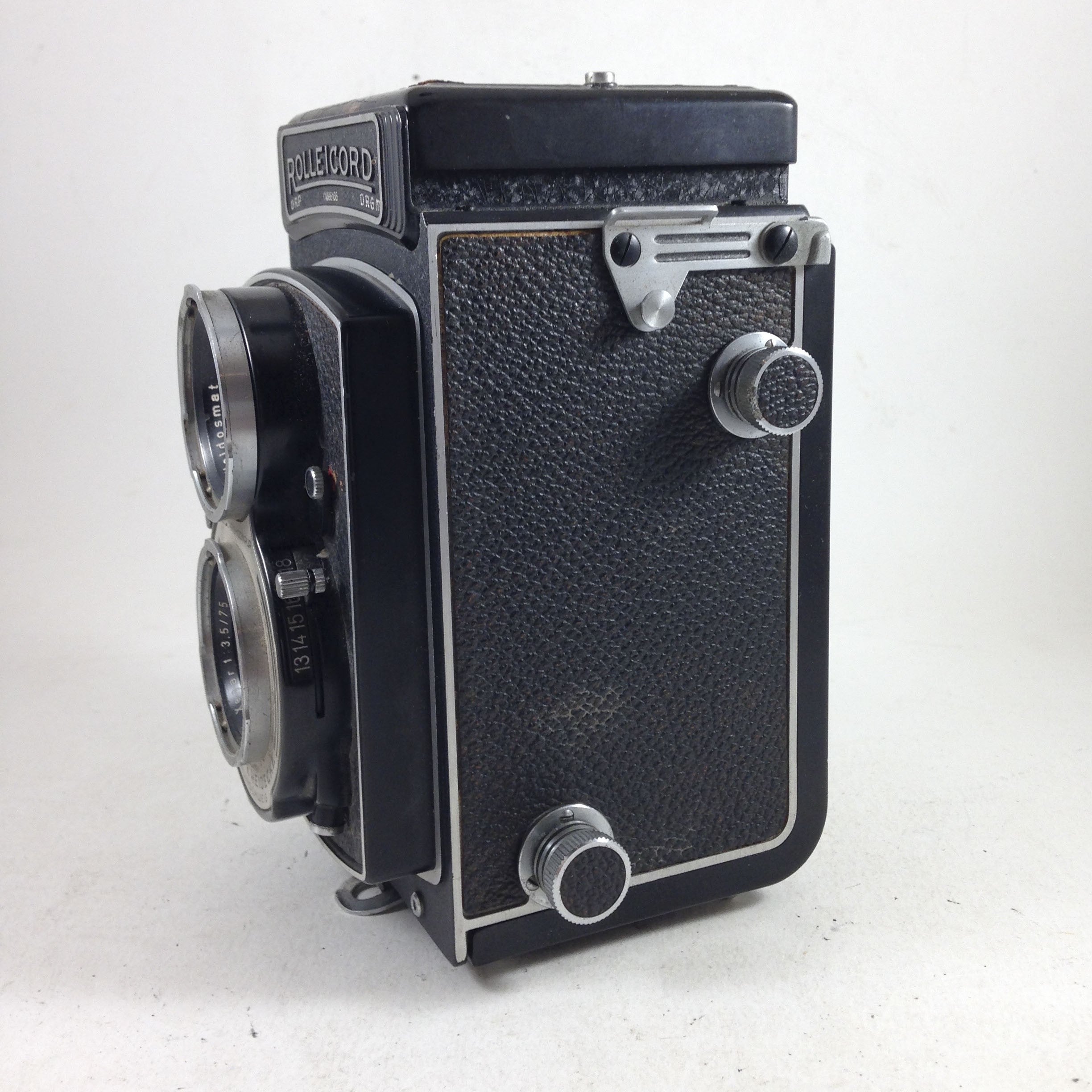 ROLLEICORD moyen format 6x6 bi-objectif factice vitrine faux boitier argentique tlr drg drgm
