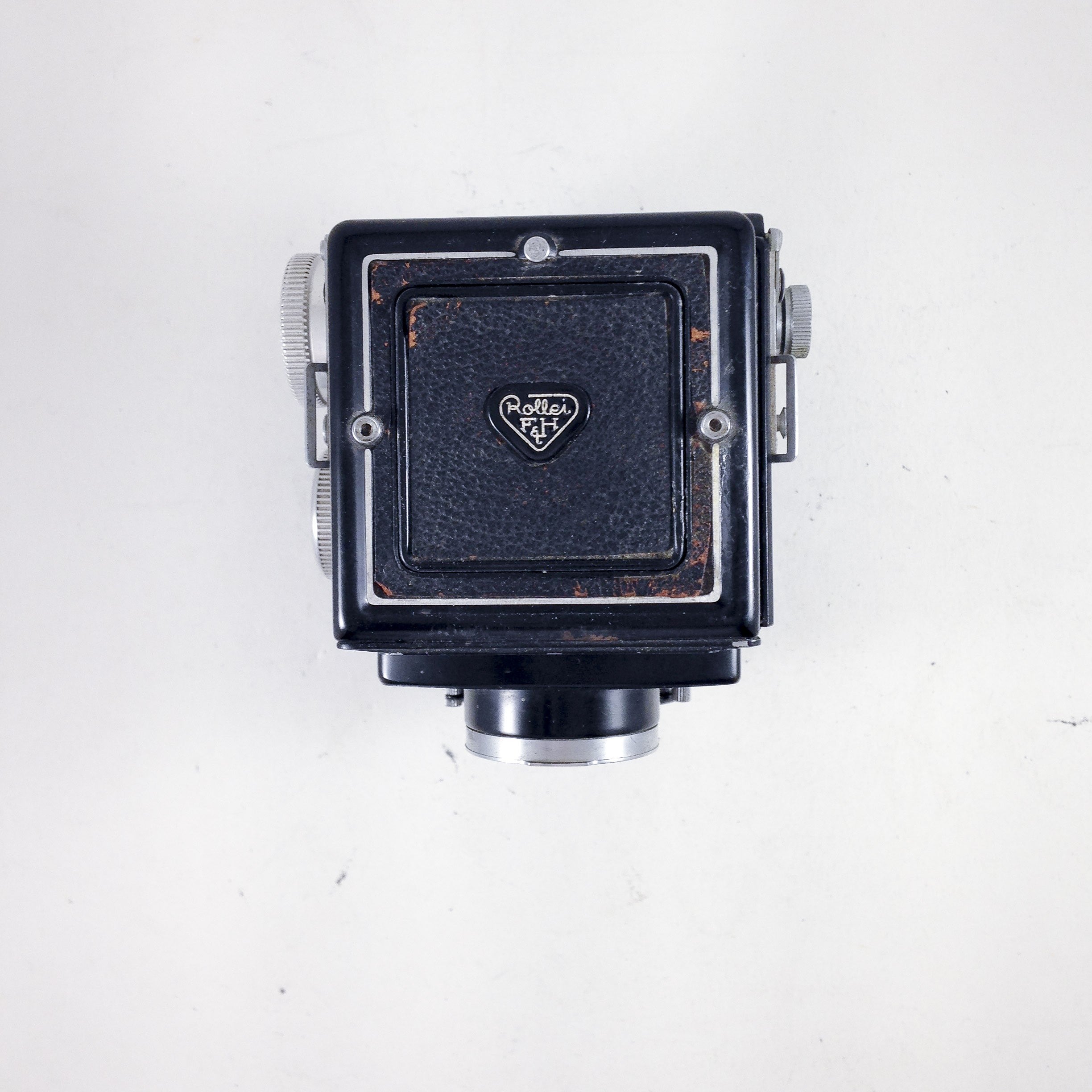 ROLLEICORD moyen format 6x6 bi-objectif factice vitrine faux boitier argentique tlr drg drgm