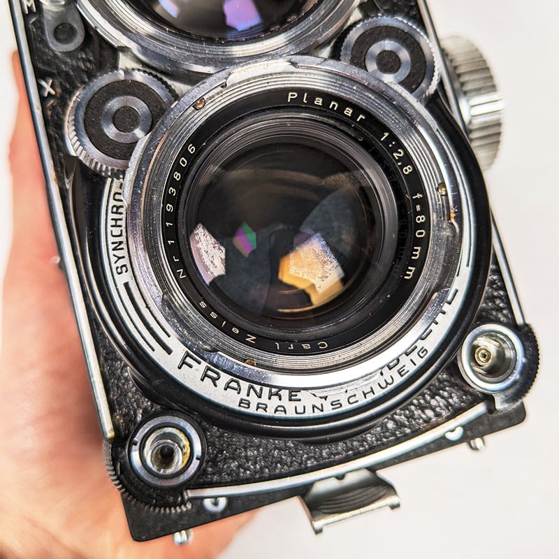 Rolleiflex 2.8C Planar 80mm 2.8