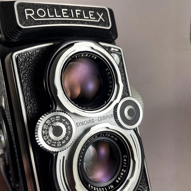 Rolleiflex 3.5B Tessar 75mm 3.5