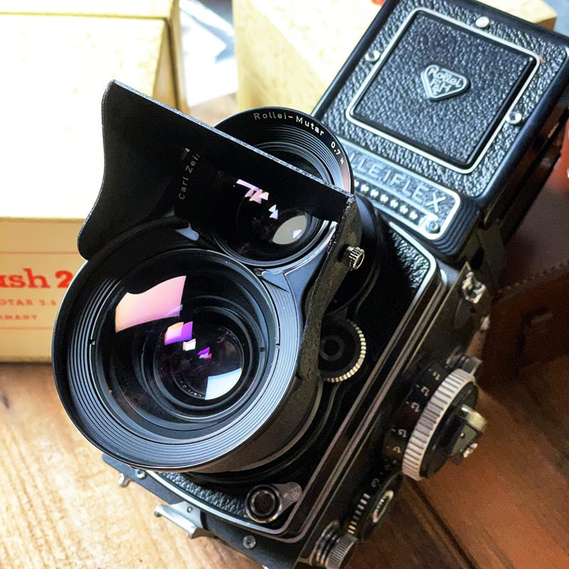 Rolleiflex 3.5F2 Planar 75mm 3.5 & Accessoires