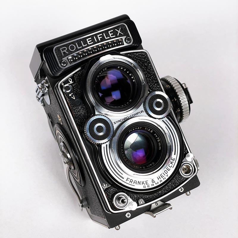Rolleiflex 3.5F2 Planar 75mm 3.5 & Accessoires