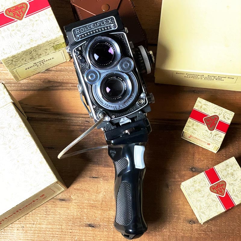 Rolleiflex 3.5F2 Planar 75mm 3.5 & Accessoires