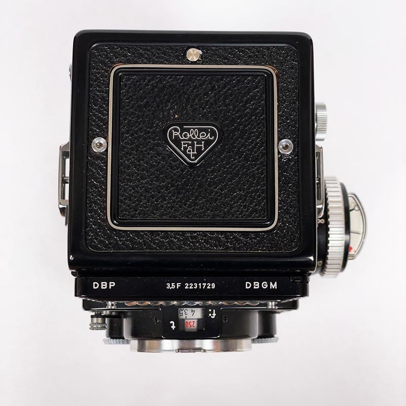 Rolleiflex 3.5F2 Planar 75mm 3.5 & Accessoires