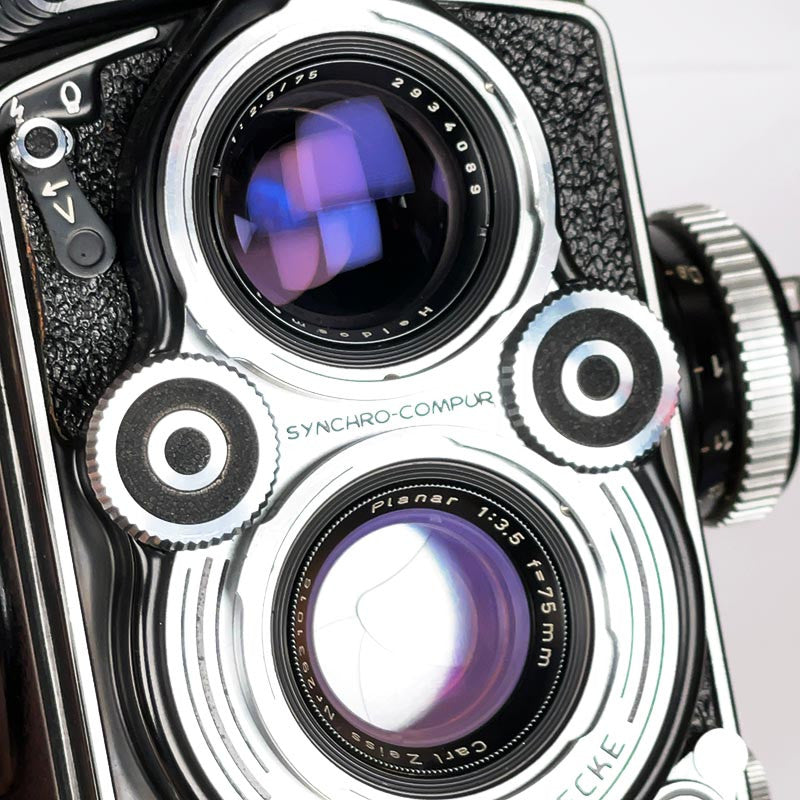 Rolleiflex 3.5F2 Planar 75mm 3.5 & Accessoires