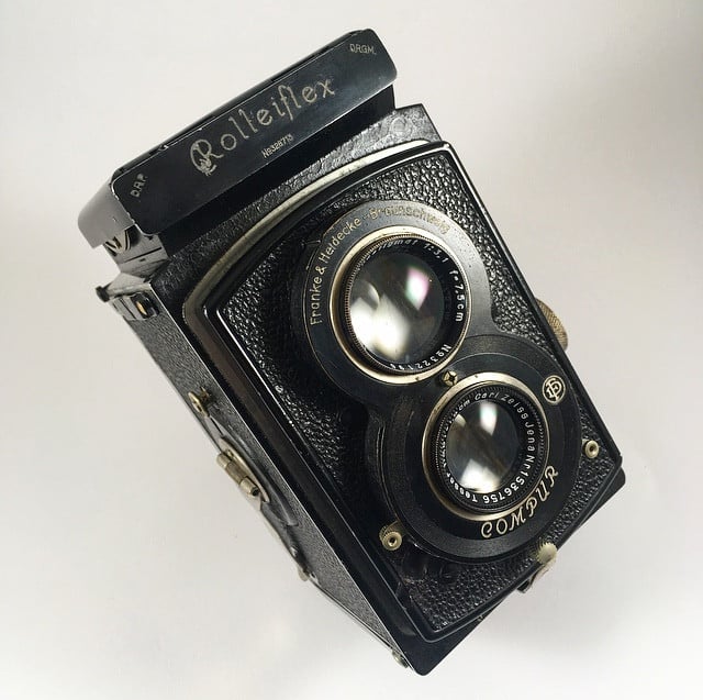 Rolleiflex Old Standard 621 6x6 Tessar 75mm 3.8