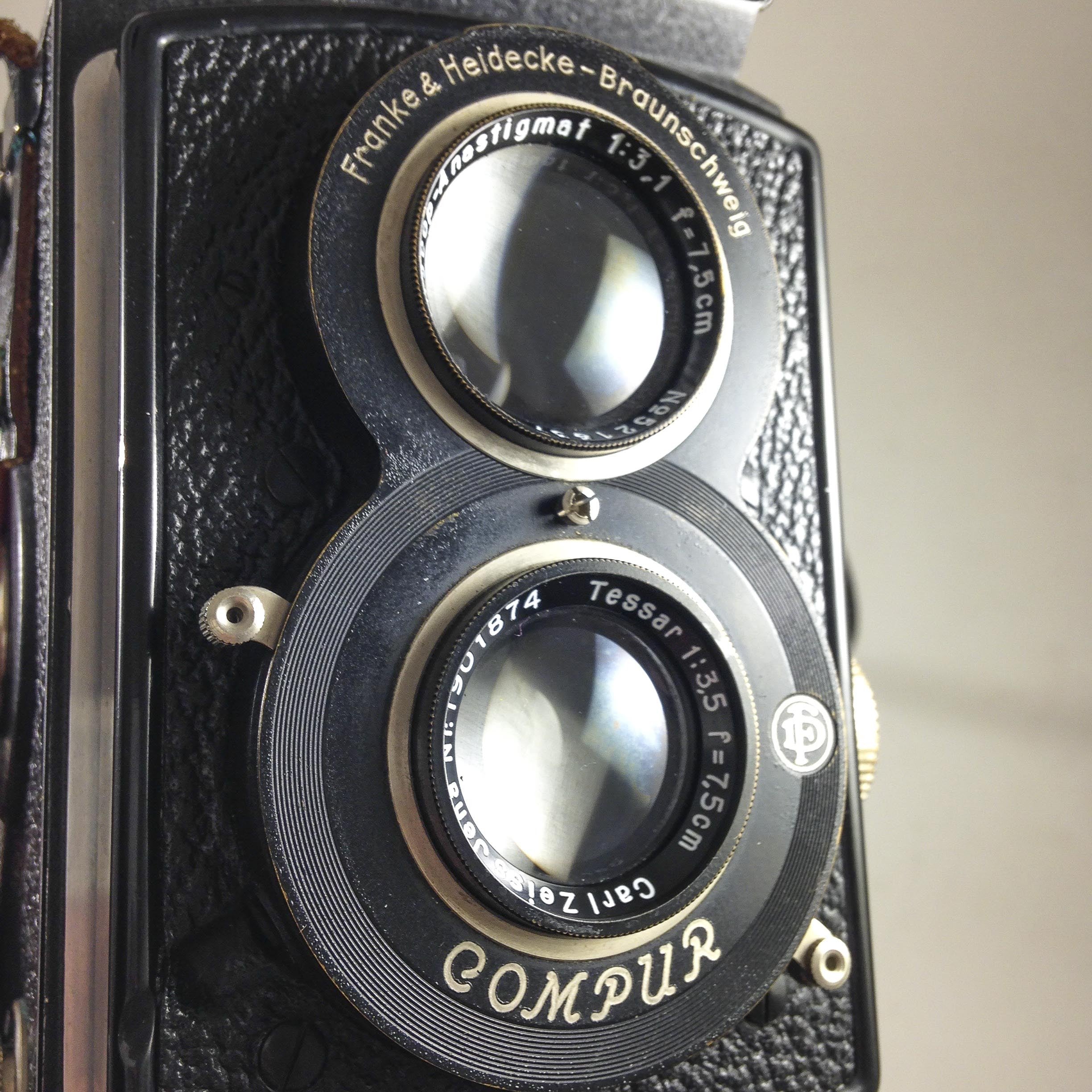 Rolleiflex Old Standard 622 6x6 Carl Zeiss Tessar 75mm 3.5