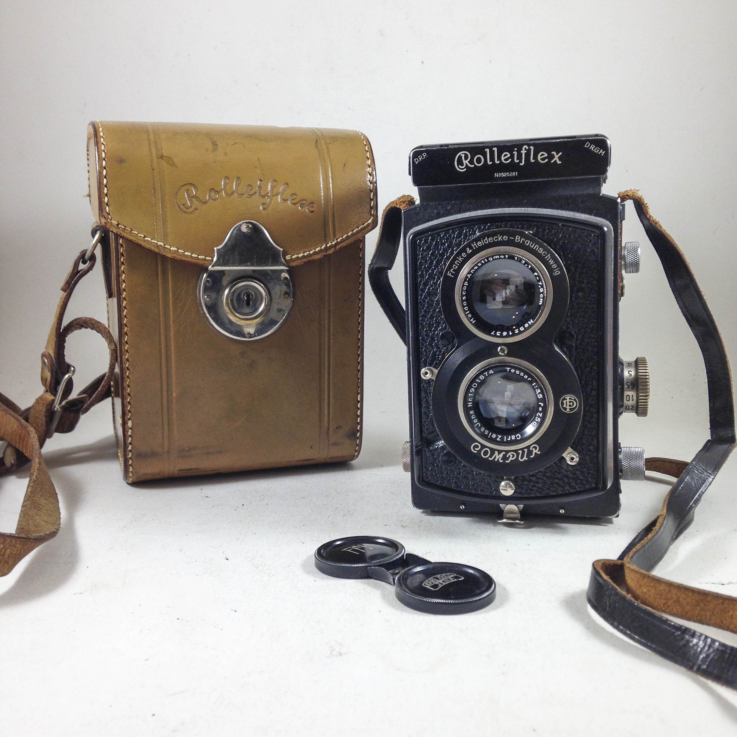 Rolleiflex Old Standard 622 6x6 Carl Zeiss Tessar 75mm 3.5