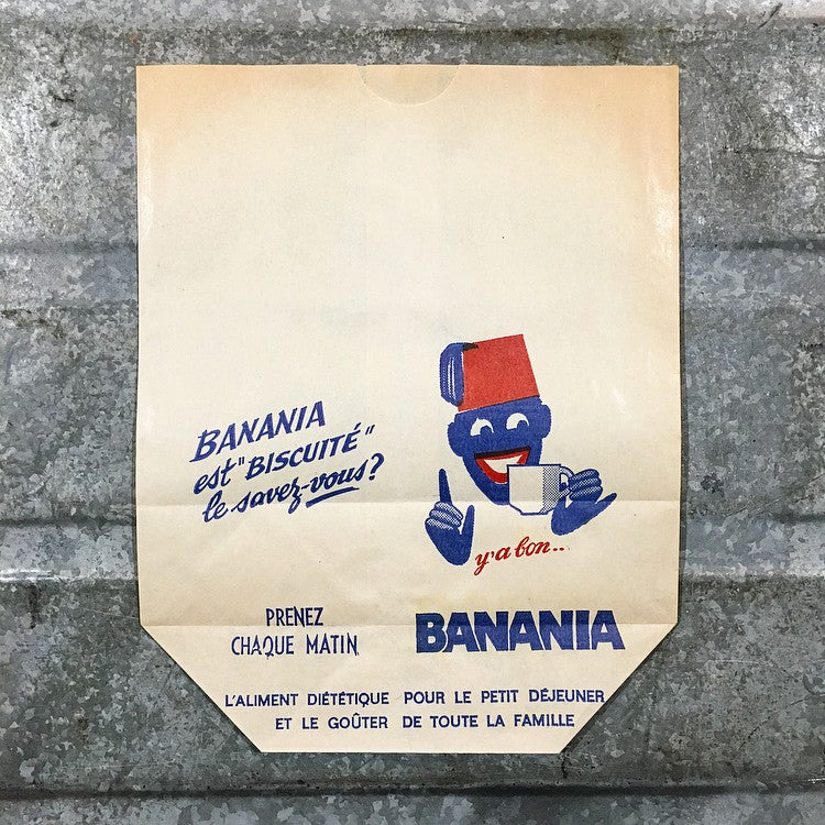 Sachet Banania "Y'a Bon" 1960