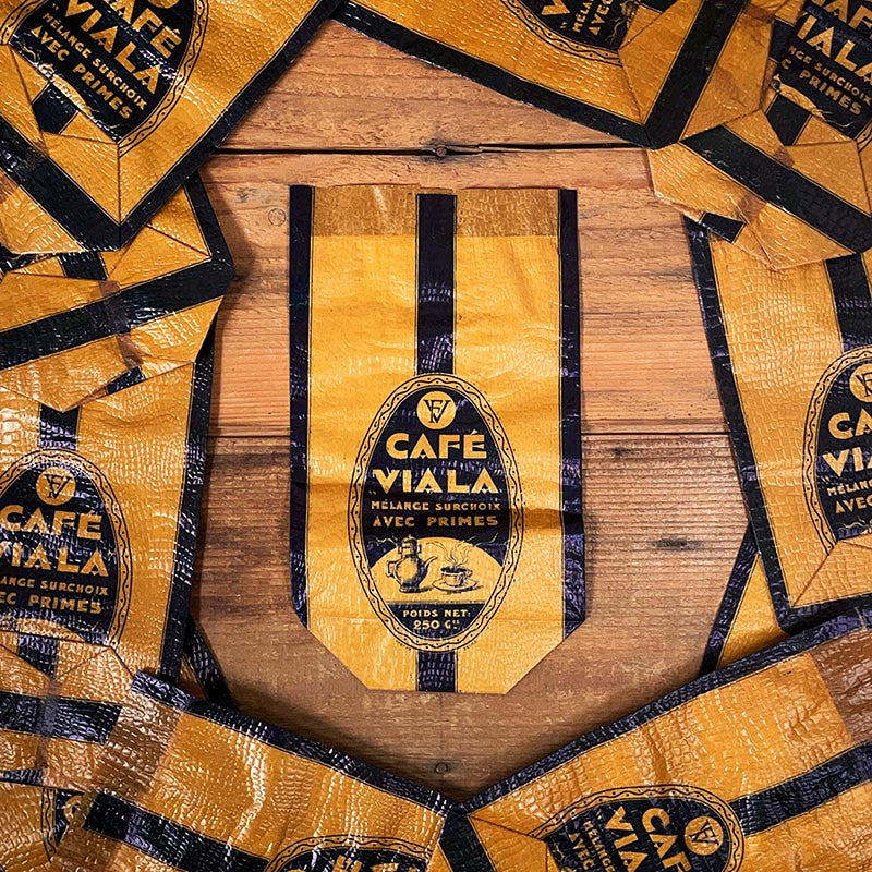 Sachet Café Viala 1950