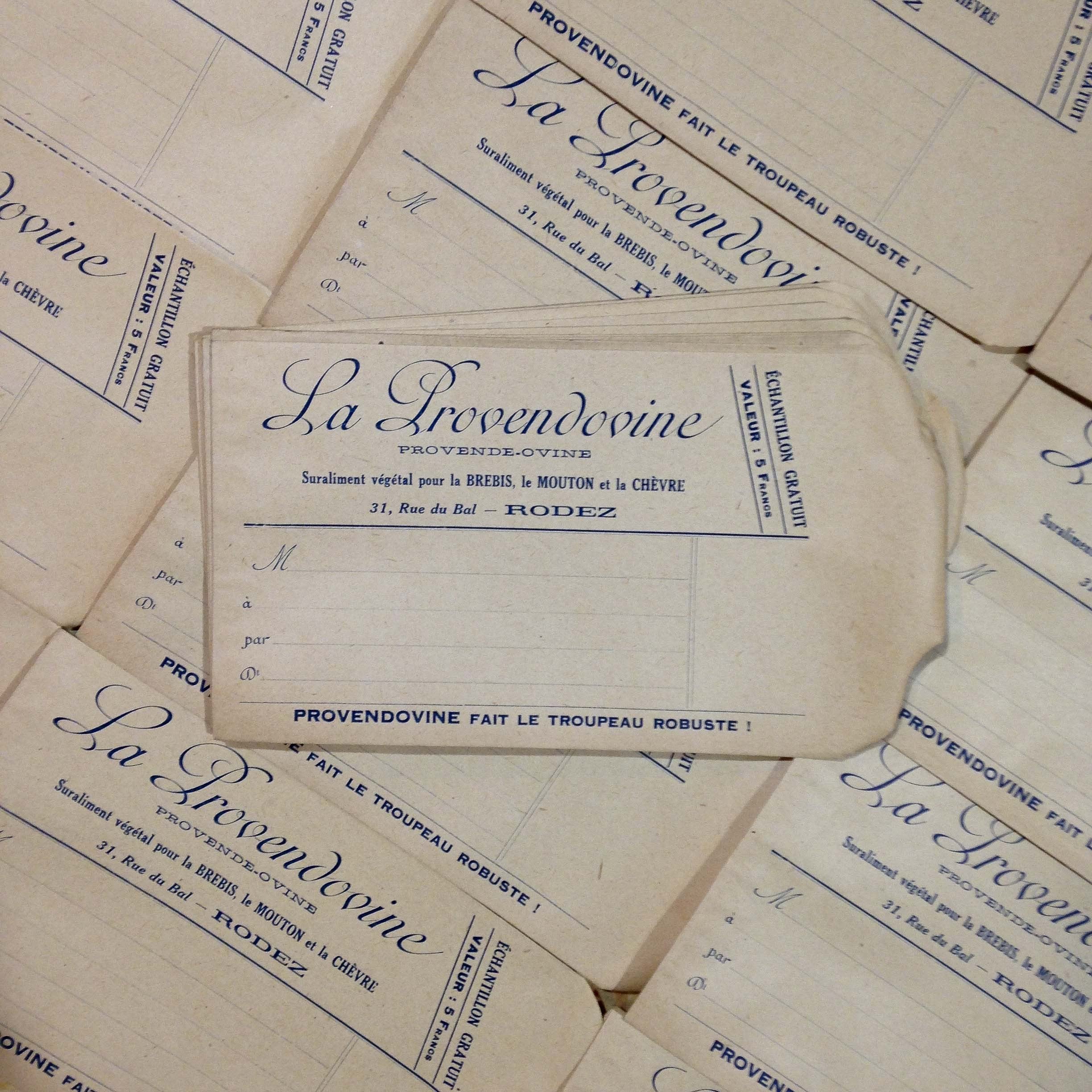 Sachet La Provendine 1930 N°1