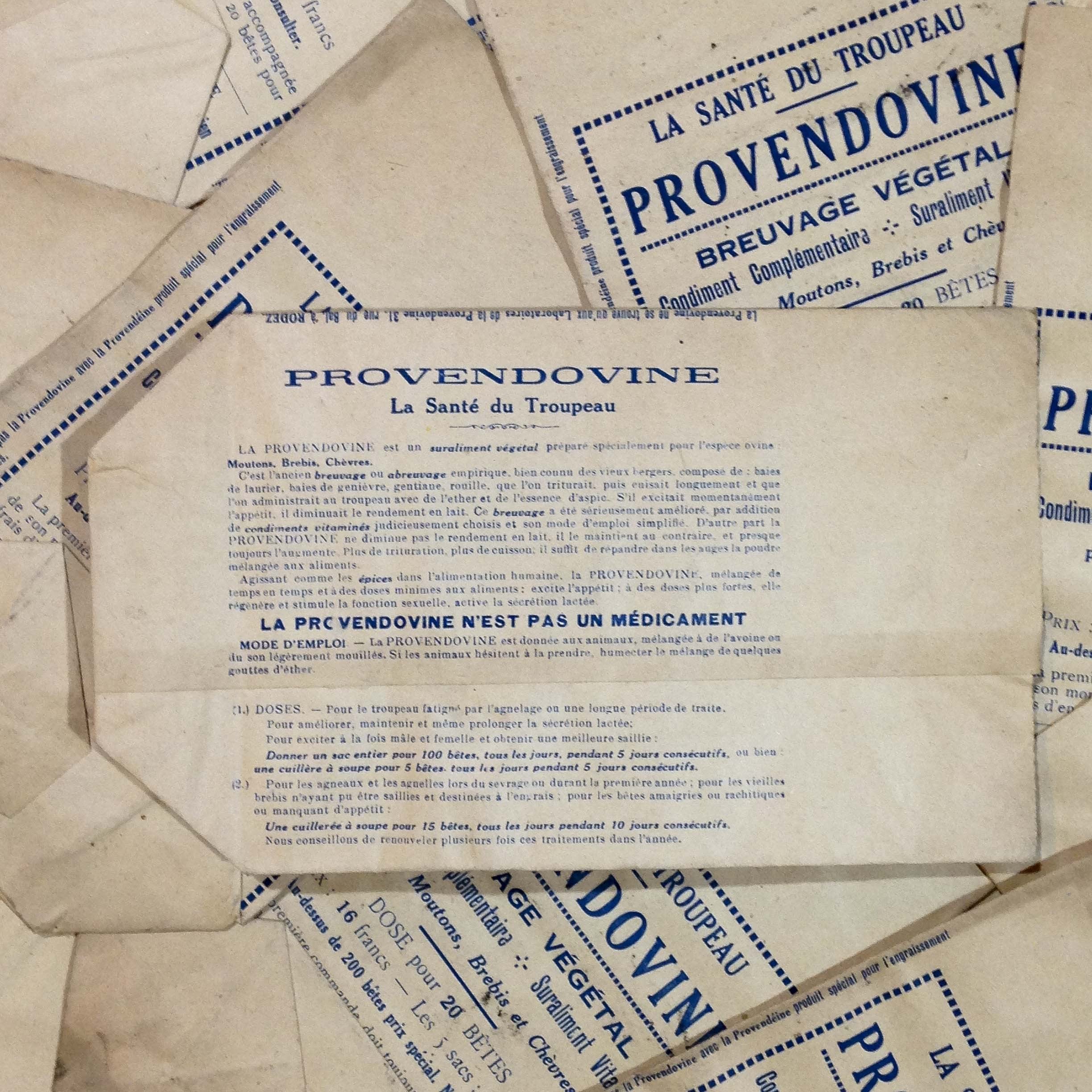 La Provendine Sachet 1930 N°2
