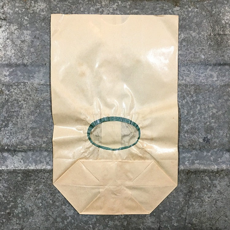 petit sachet en papier ancien ajouré commerce maison soullalioux vintage 1960