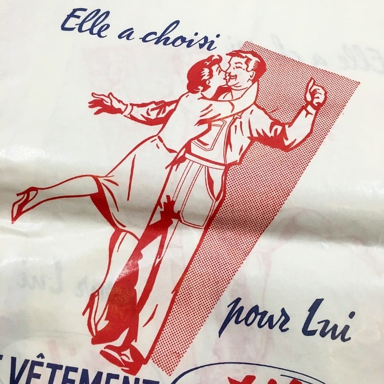 Garment Bag with Rifle 1960