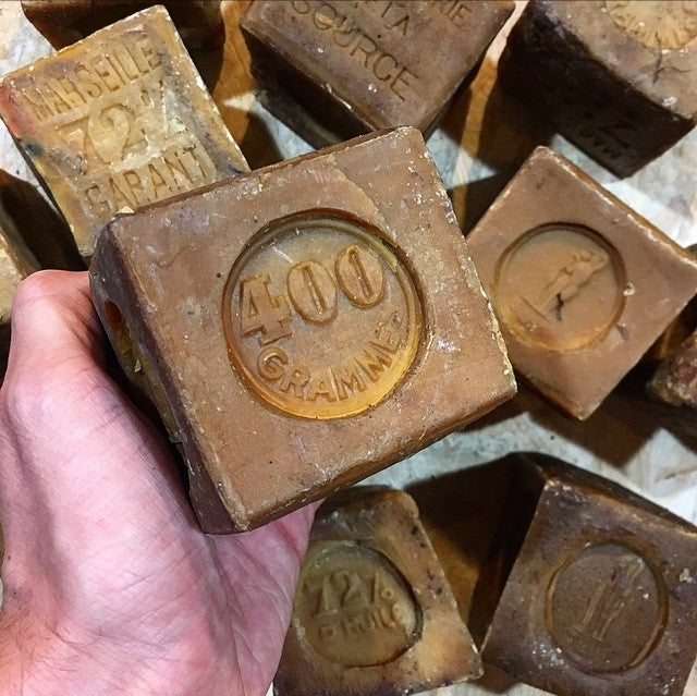 savon de marseille 72% huile pure 400g savons anciens 1930