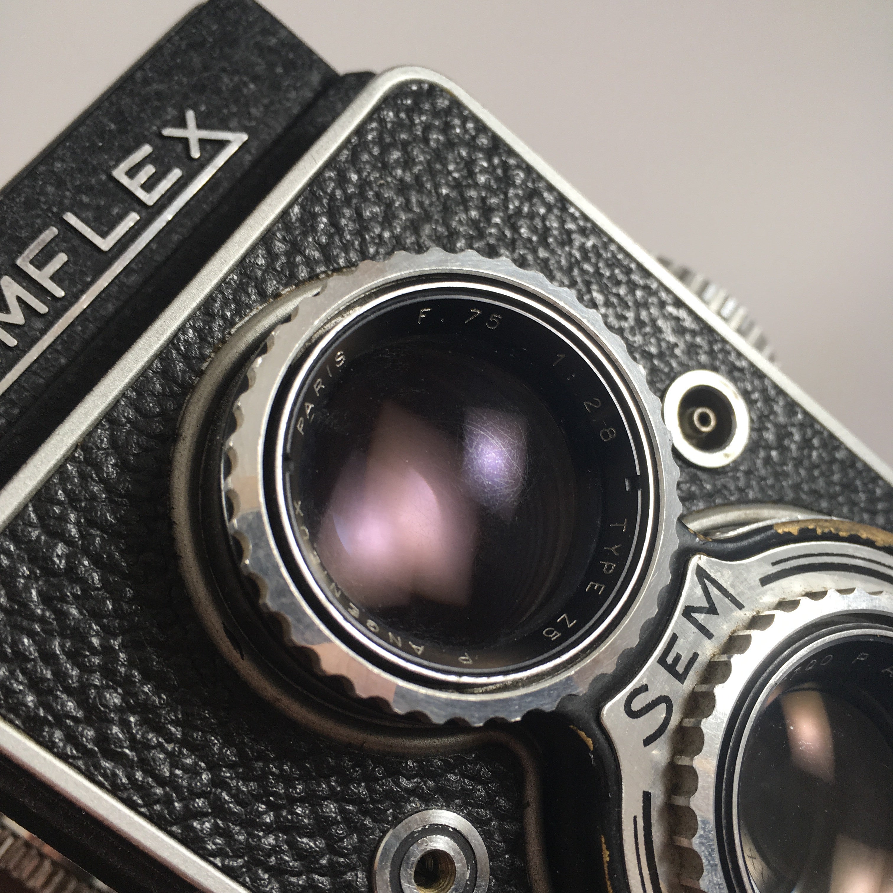 Semflex & Angénieux 75mm 3.5
