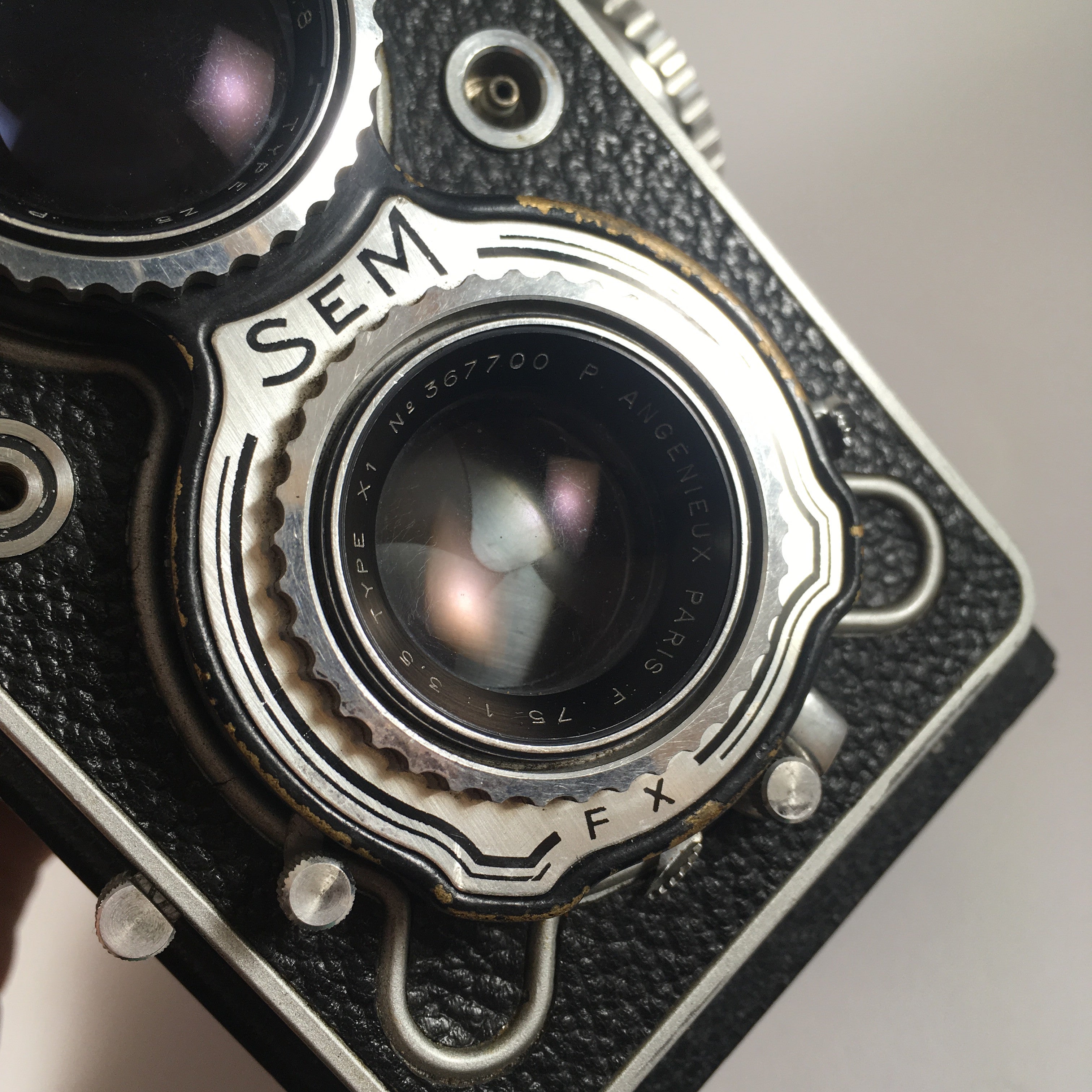 Semflex & Angénieux 75mm 3.5