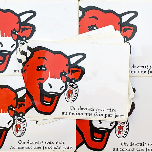 Placemat "The Laughing Cow" 1990