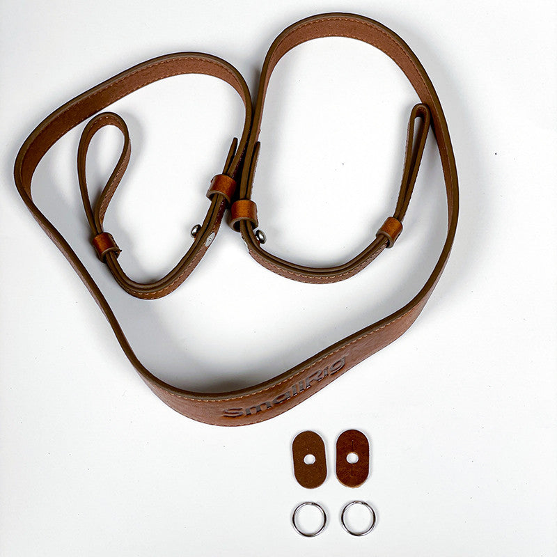 SmallRig Sangle Epaule Cuir Marron