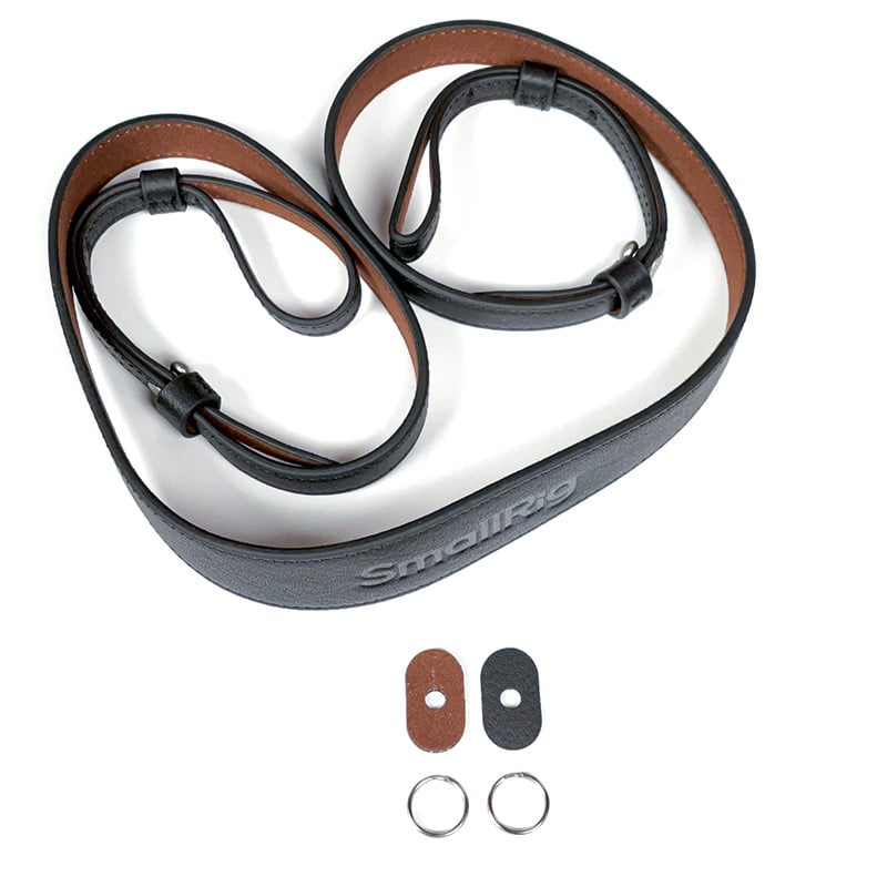 SmallRig Sangle Epaule Cuir Noir