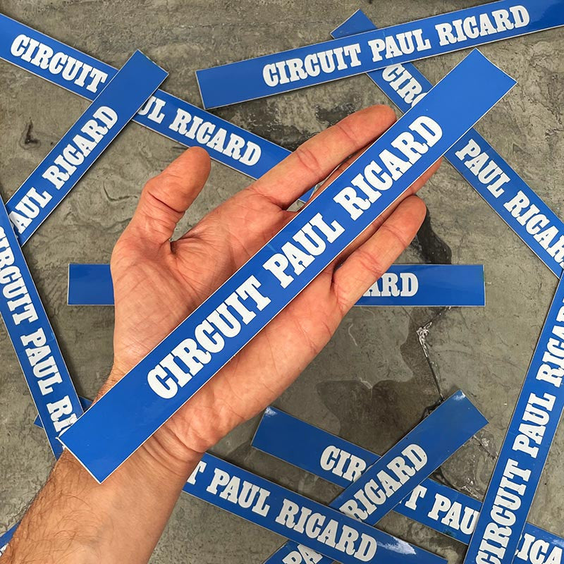 Paul Ricard Circuit 1970 Sticker