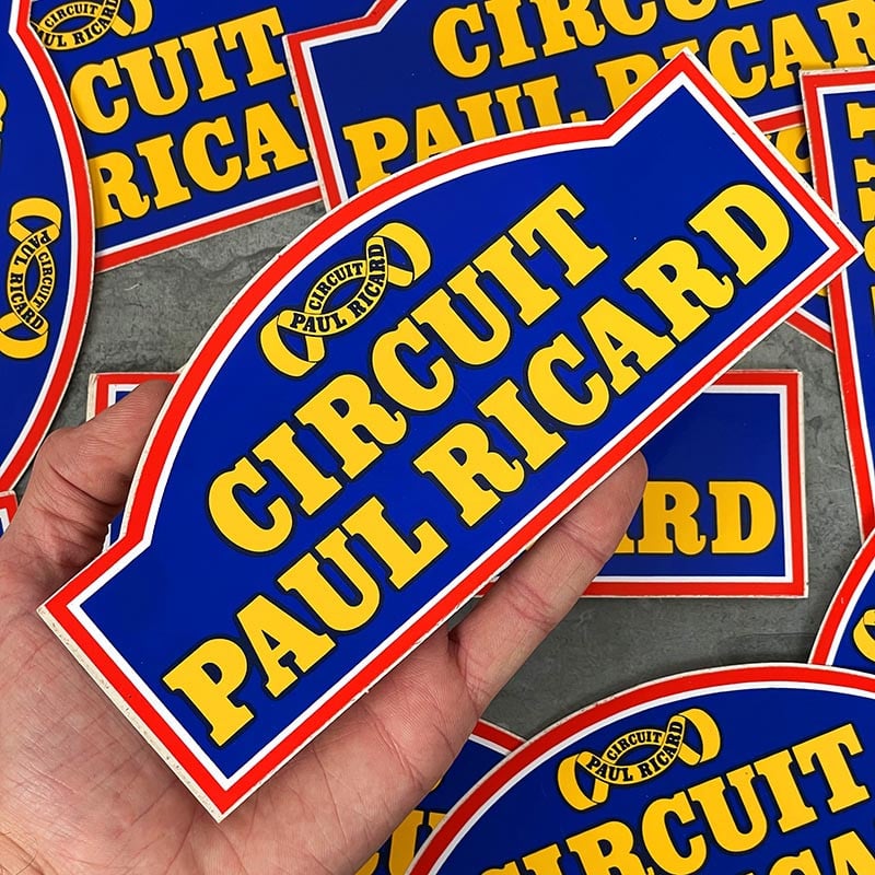 Sticker Circuit Paul Ricard 1970