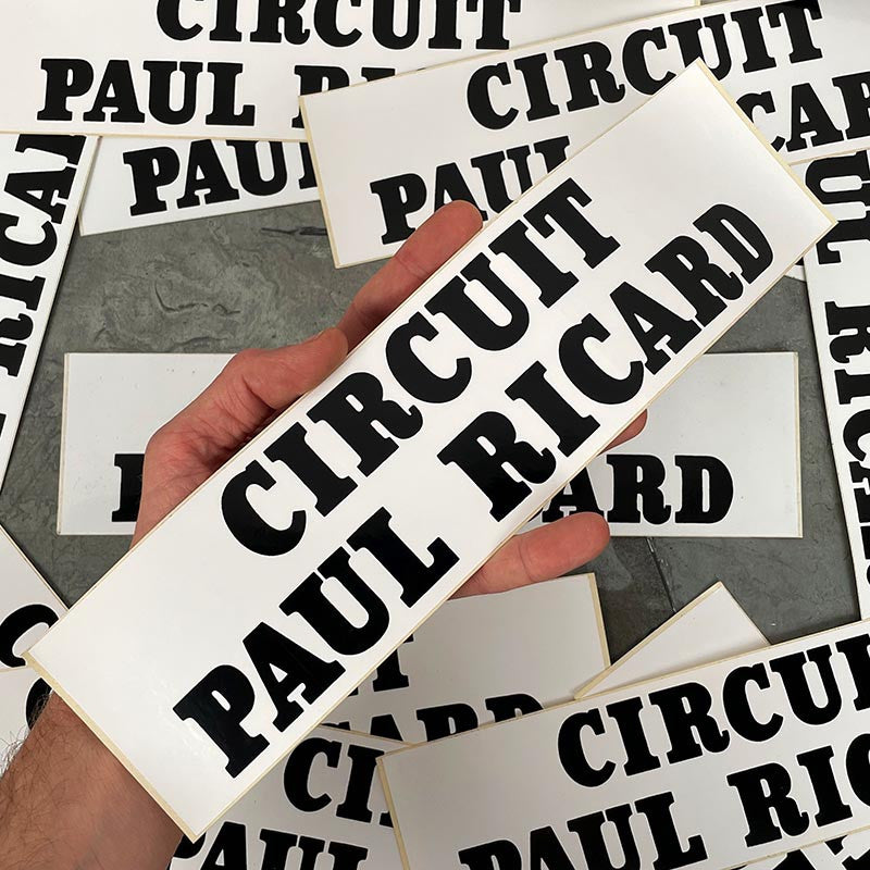 Sticker Circuit Paul Ricard 1970