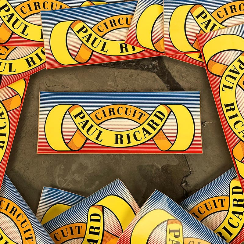 Sticker Circuit Paul Ricard 1970