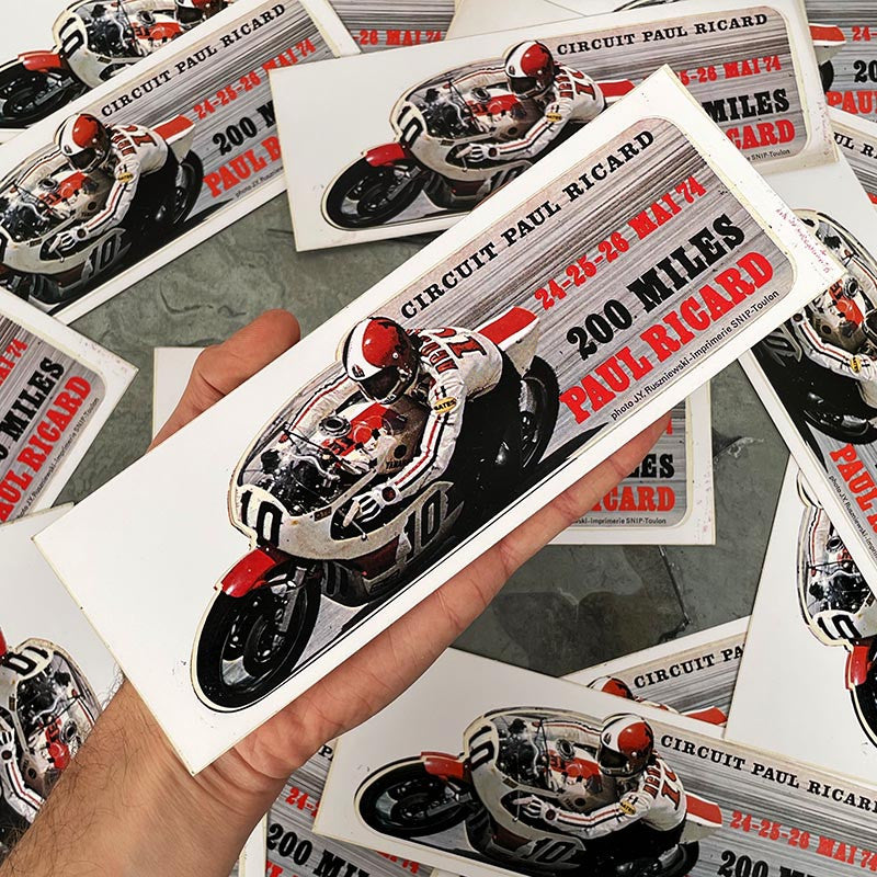 Sticker Circuit Paul Ricard 1974