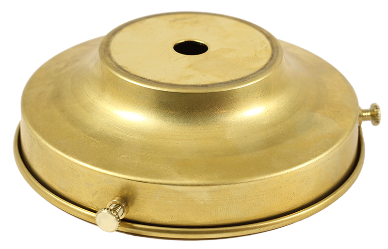 support 100mm plat visses visse luminaire ancien opaline support griffe laiton intérieur décor M10 douille