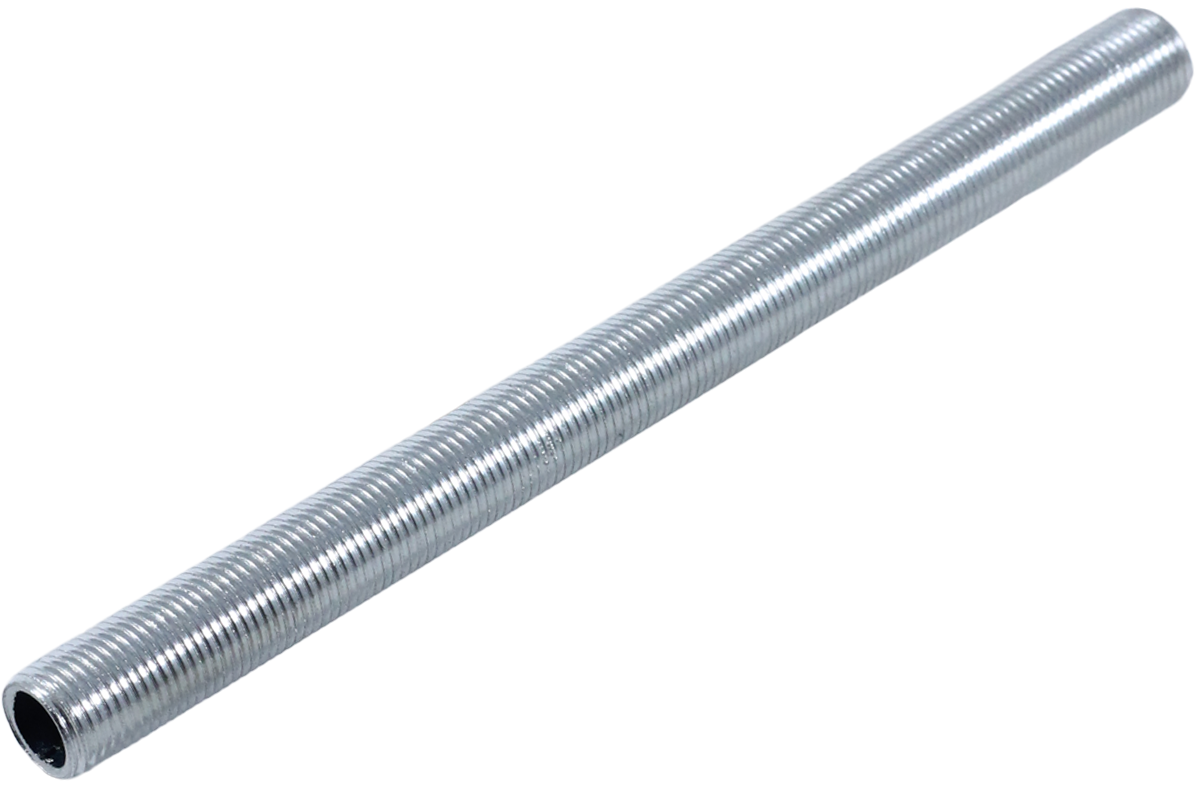 tige filetée m10 creuse creux métal tube électrique passage de cable acier luminaire lampe 128mm