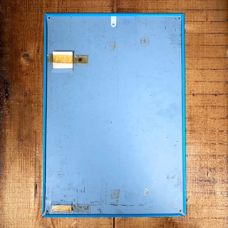 tole plaque litho ancienne indication des prix affichage bar ancien vintage 1950 1960