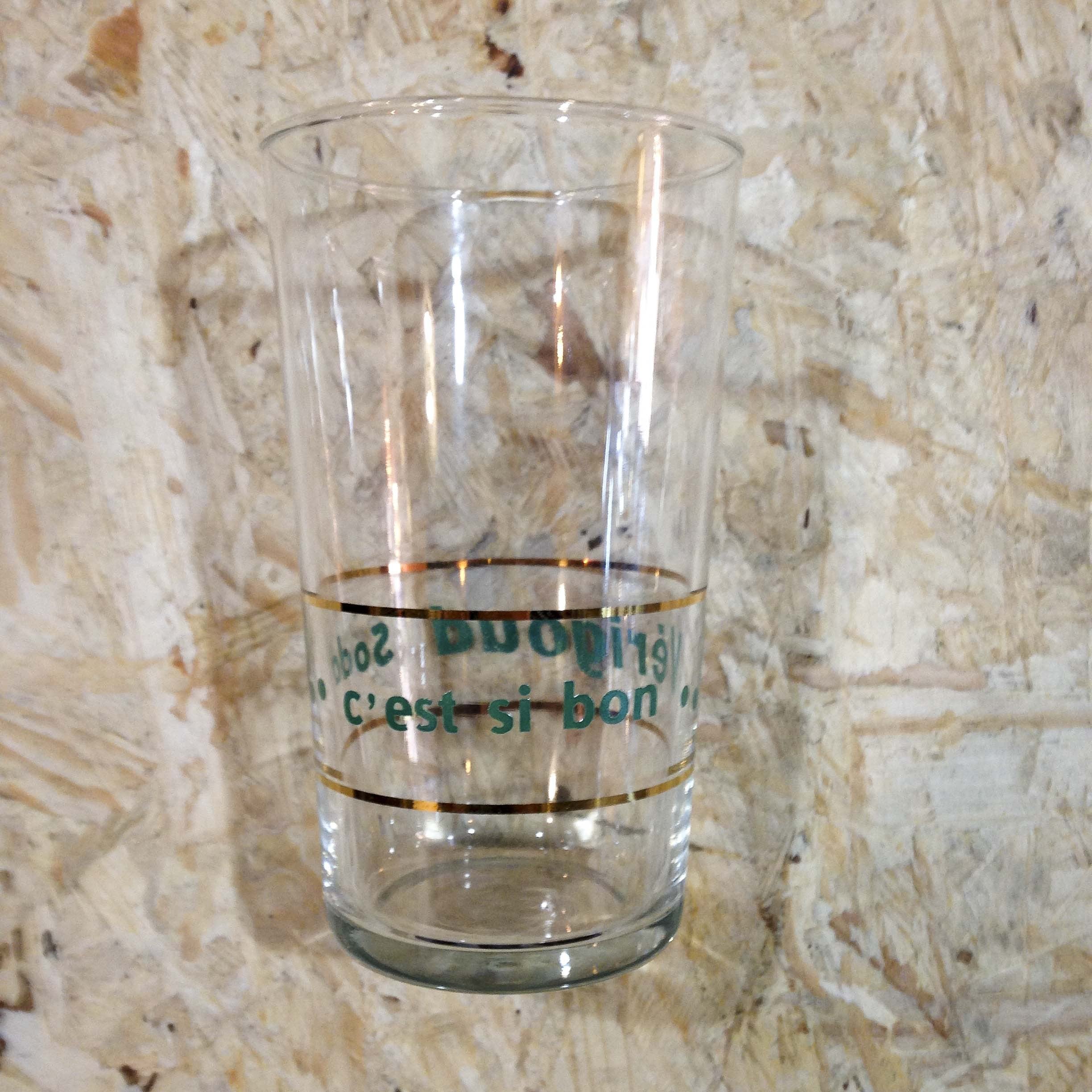 verre verrerie vérigoud ancien vintage bistrot bar restaurant 1960