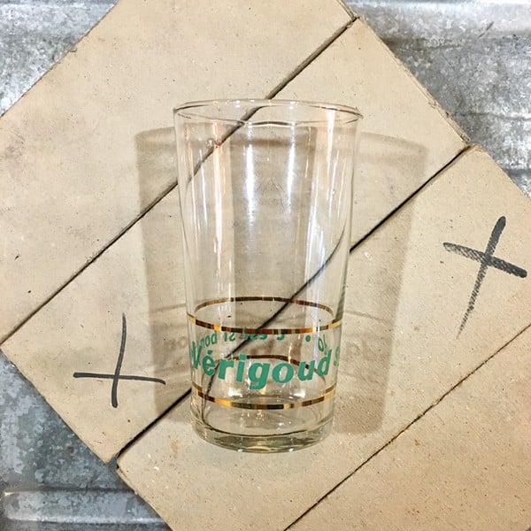 verre verrerie vérigoud ancien vintage bistrot bar restaurant 1960