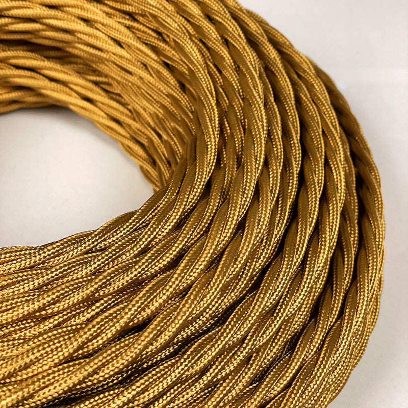 Vieil Or Torsadé 3 * 1.5mm