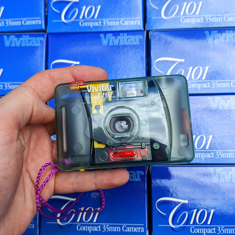 vivitar compact camera appareil photo argentique ancien vintage film pellicule point and shoot 1997 1998 28mm mécanique 135 35mm