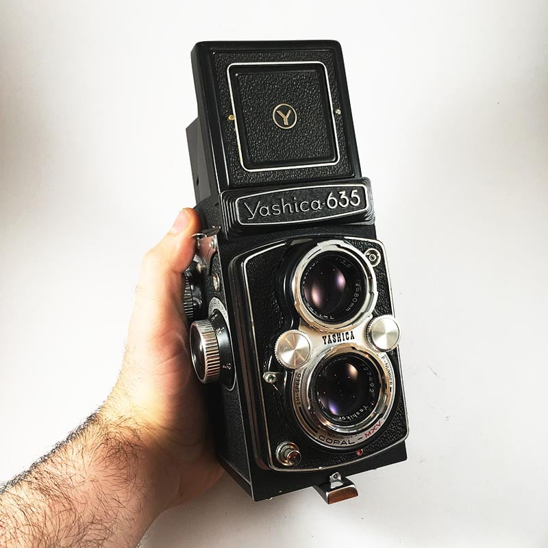 Yashica 635 & Yashikor 80mm 3.5