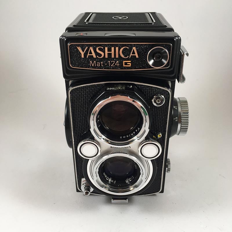 Yashica Mat 124G Argent & Yashinon 80mm 3.5