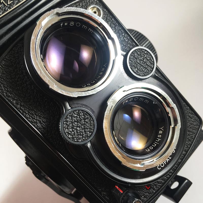 Yashica Mat 124G & Yashinon 80mm 3.5 B